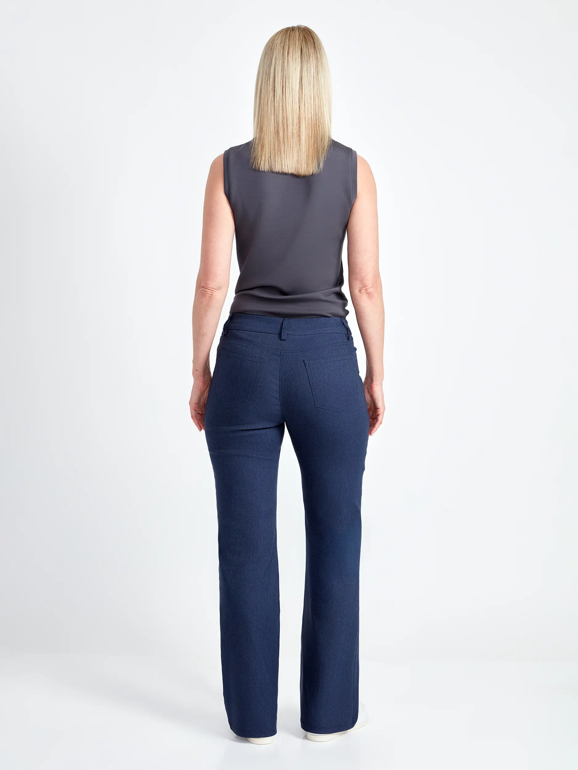 Pantalon bootcut effet denim – UP Pantalon bootcut effet denim – UP