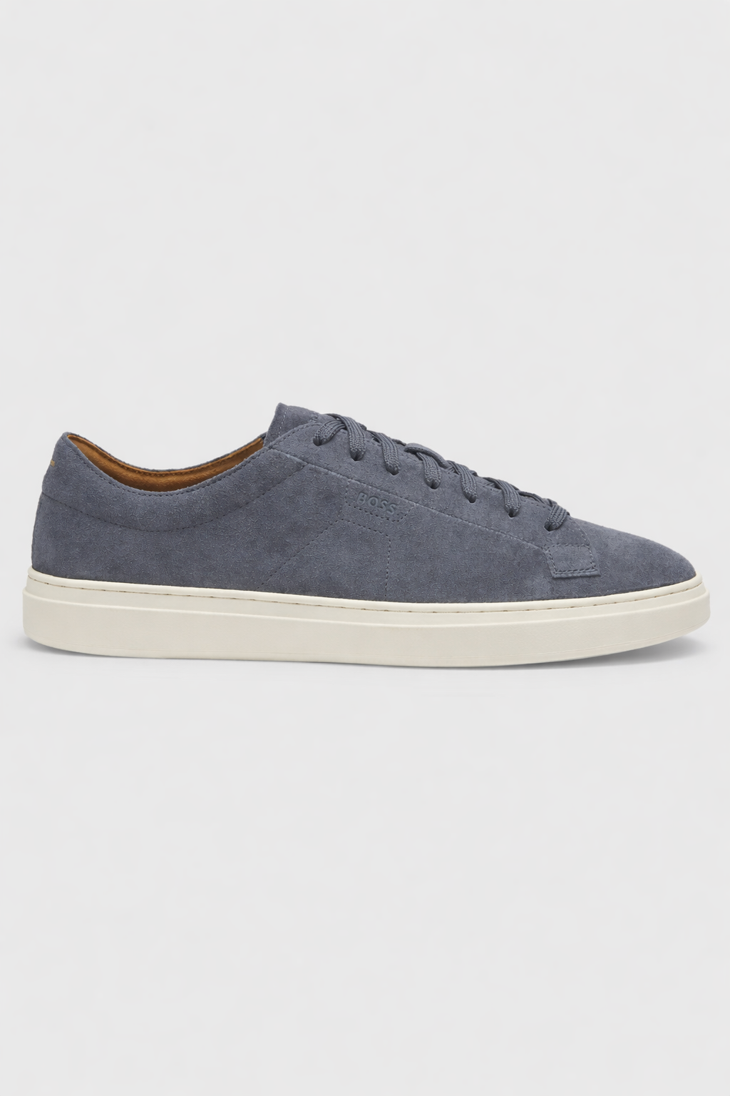 Espadrilles en suède logo embossé – HUGO BOSS Espadrilles en suède logo embossé – HUGO BOSS