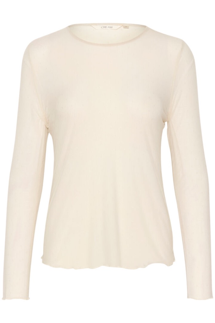 Chandail en mèche Larnis - CREAM Chandail en mèche Larnis - CREAM