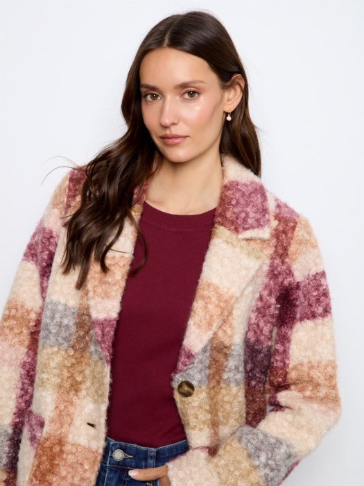 Manteau en tricot - CHARLIE B Manteau en tricot - CHARLIE B