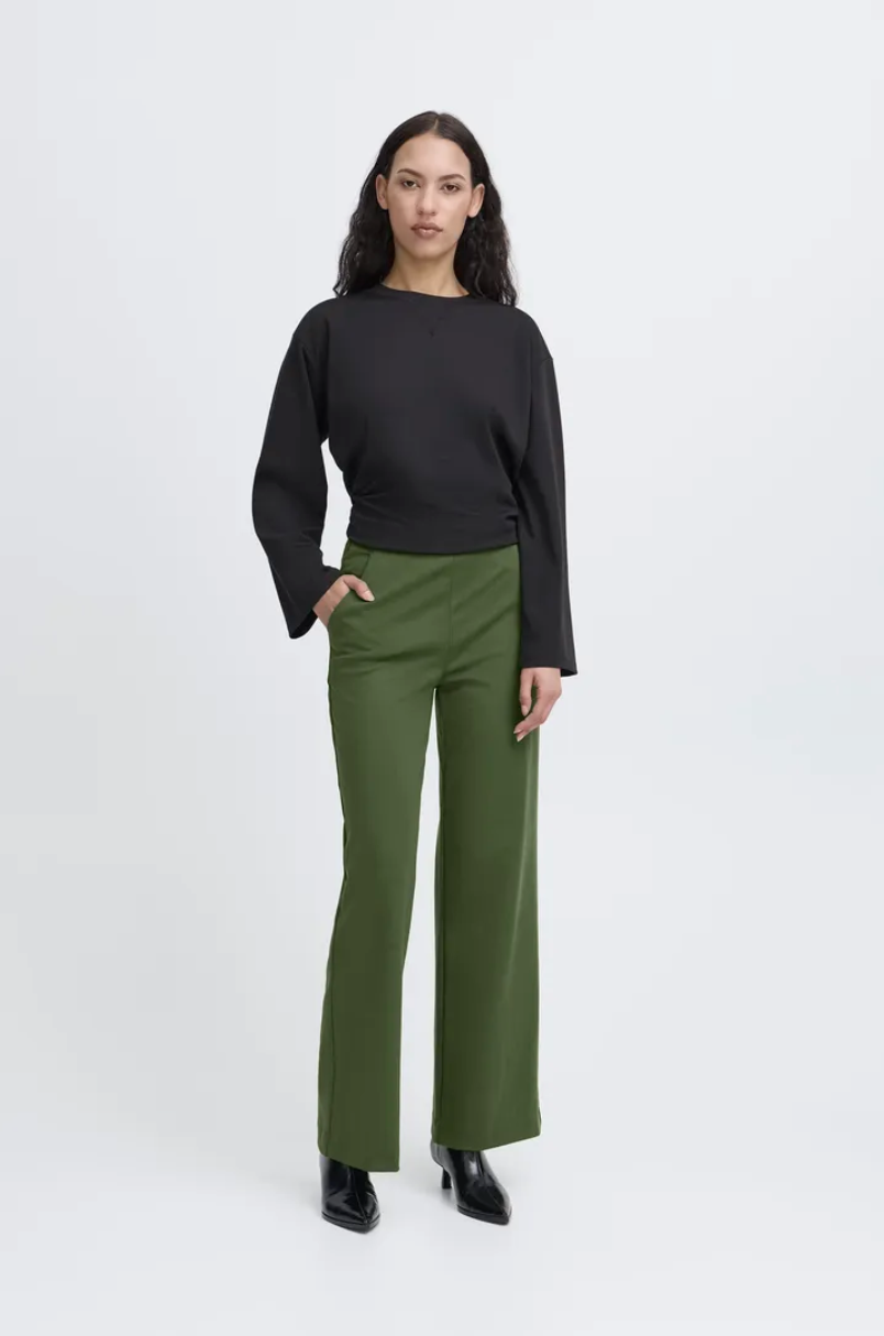 Pantalon large Kate - ICHI Pantalon large Kate - ICHI