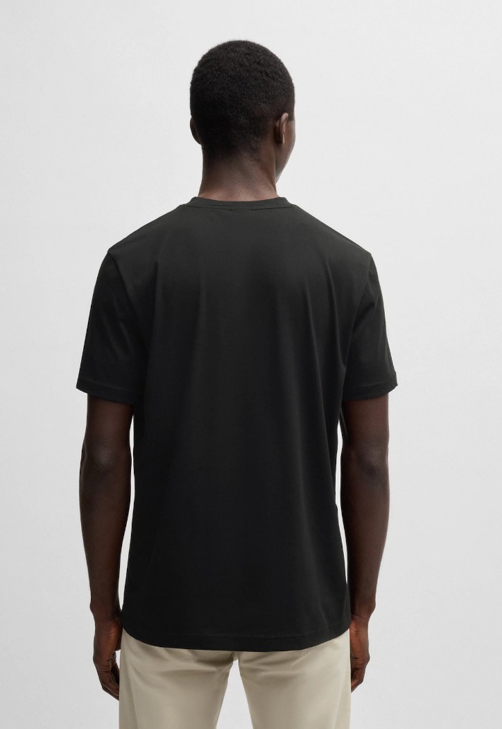 T-shirt en jersey de coton avec logo - HUGO BOSS T-shirt en jersey de coton avec logo - HUGO BOSS