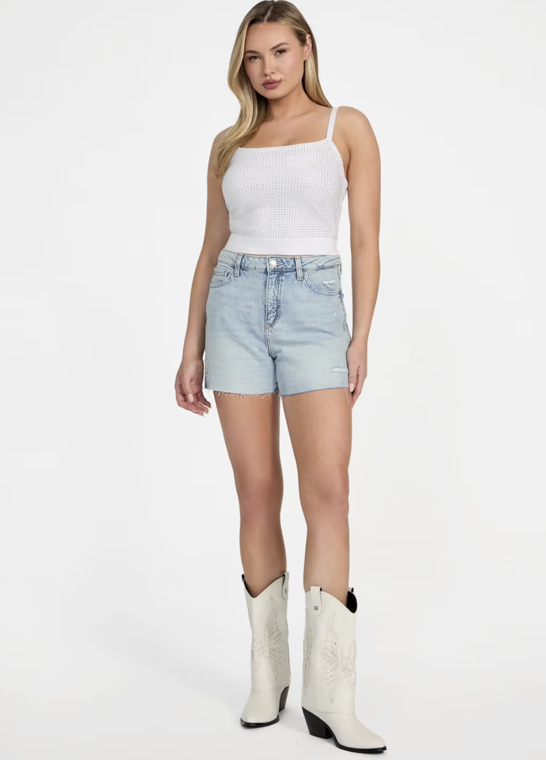 Short midi décontracté MAIORCA - GUESS - W5GD74D5B96 - Guess Short midi décontracté MAIORCA - GUESS - W5GD74D5B96 - Guess