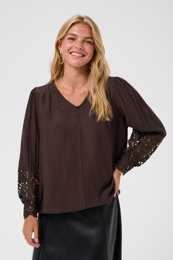 Blouse Tina – CREAM - 10614427 - CREAM Blouse Tina – CREAM - 10614427 - CREAM