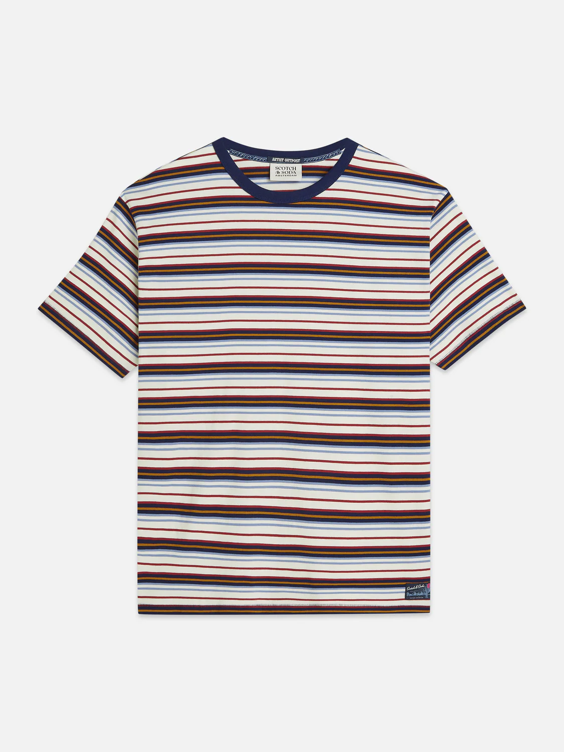 T-shirt coupe décontractée – SCOTCH & SODA T-shirt coupe décontractée – SCOTCH & SODA