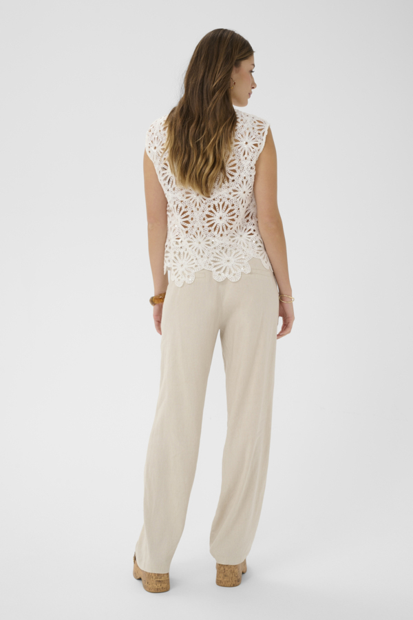 Pull sans manches Merinda – CREAM Pull sans manches Merinda – CREAM