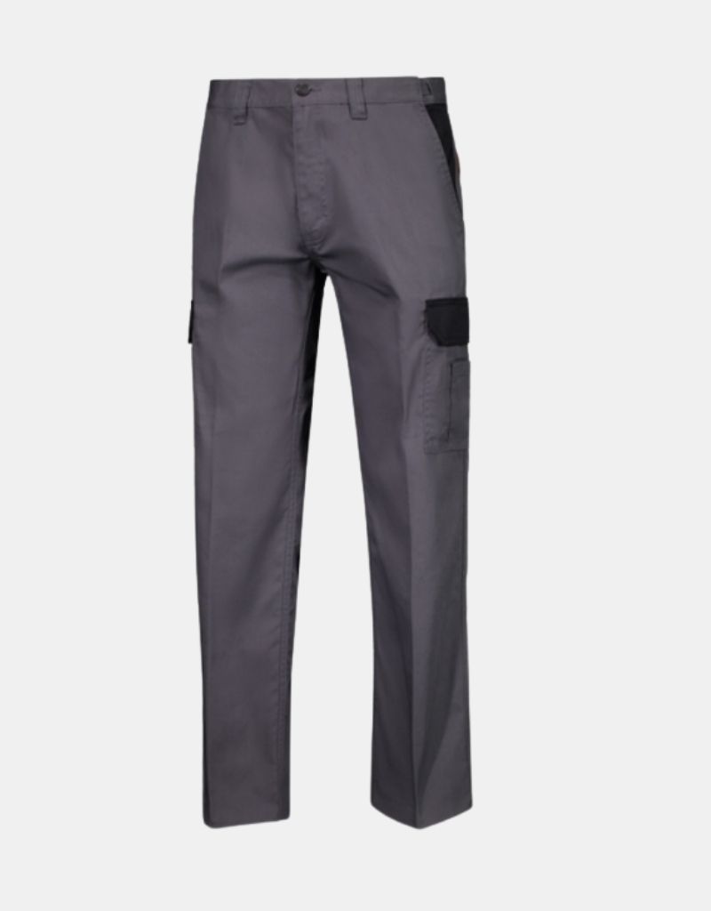 Pantalon de travail gris pour homme - 10/4 JOB PROFESSIONAL 38 32 - - Pantalon de travail gris pour homme - 10/4 JOB PROFESSIONAL 38 32 - -