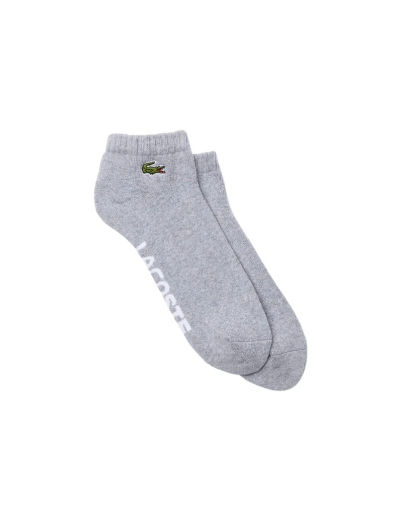 Bas court gris écritures au dessou - LACOSTE 6.5-9 Bas court gris écritures au dessou - LACOSTE 6.5-9