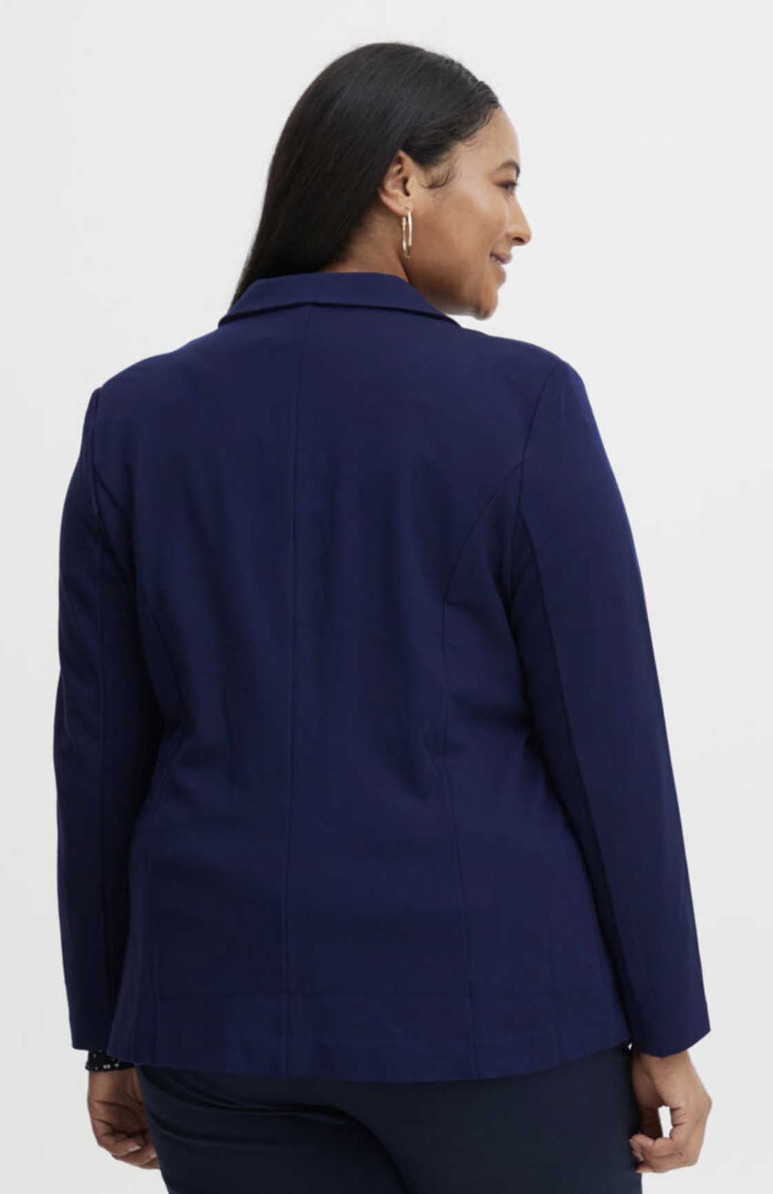 Veston taille plus marine - FRANSA Veston taille plus marine - FRANSA