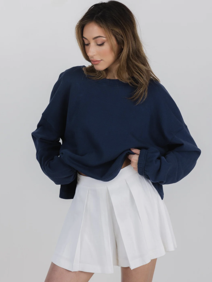 Chandail mi-long marine - KUWALLA XS Chandail mi-long marine - KUWALLA XS