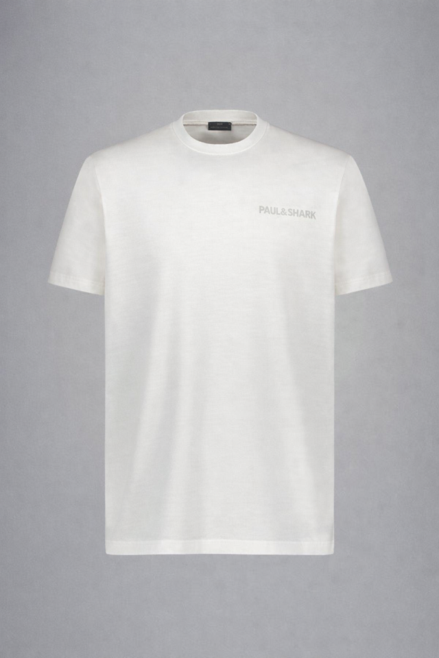 T-shirt en coton jersey Premium – PAUL & SHARK - 26411010-108 - Paul & Shark T-shirt en coton jersey Premium – PAUL & SHARK - 26411010-108 - Paul & Shark