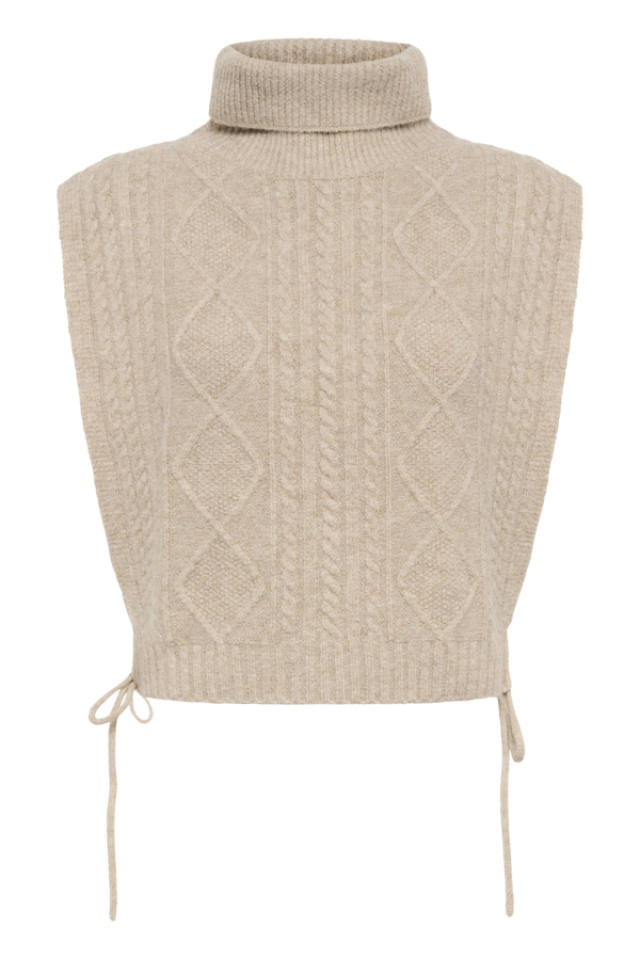 Tricot sans manches Frina – CREAM Tricot sans manches Frina – CREAM