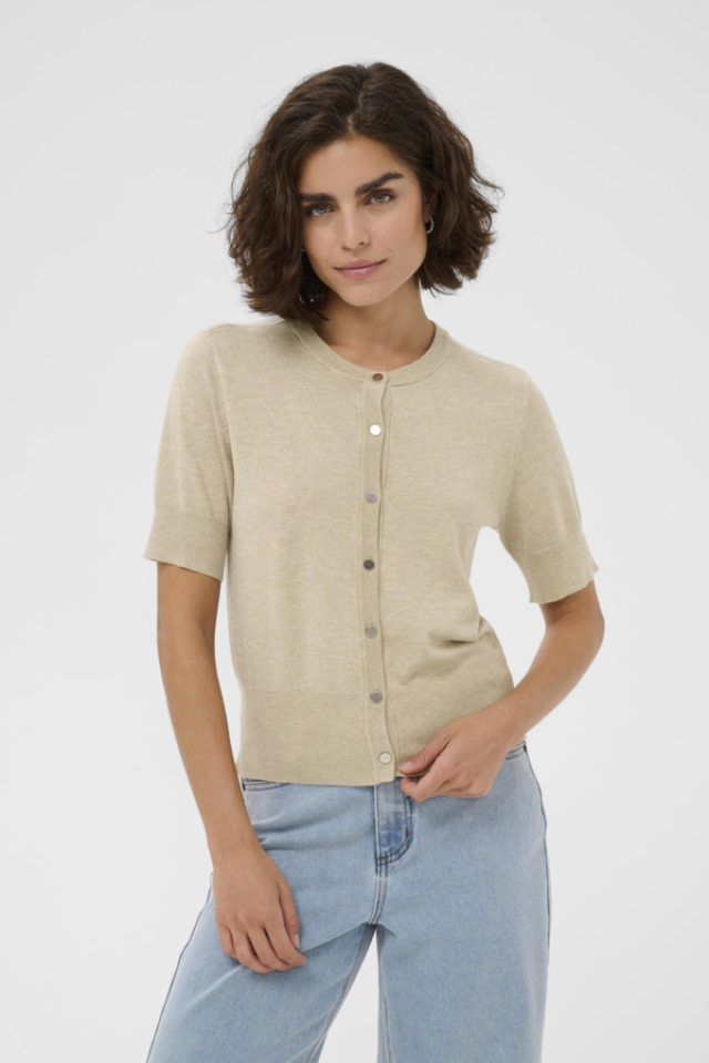 Cardigan Manches Courtes Lizza - KAFFE - 10509797 - KAFFE Cardigan Manches Courtes Lizza - KAFFE - 10509797 - KAFFE