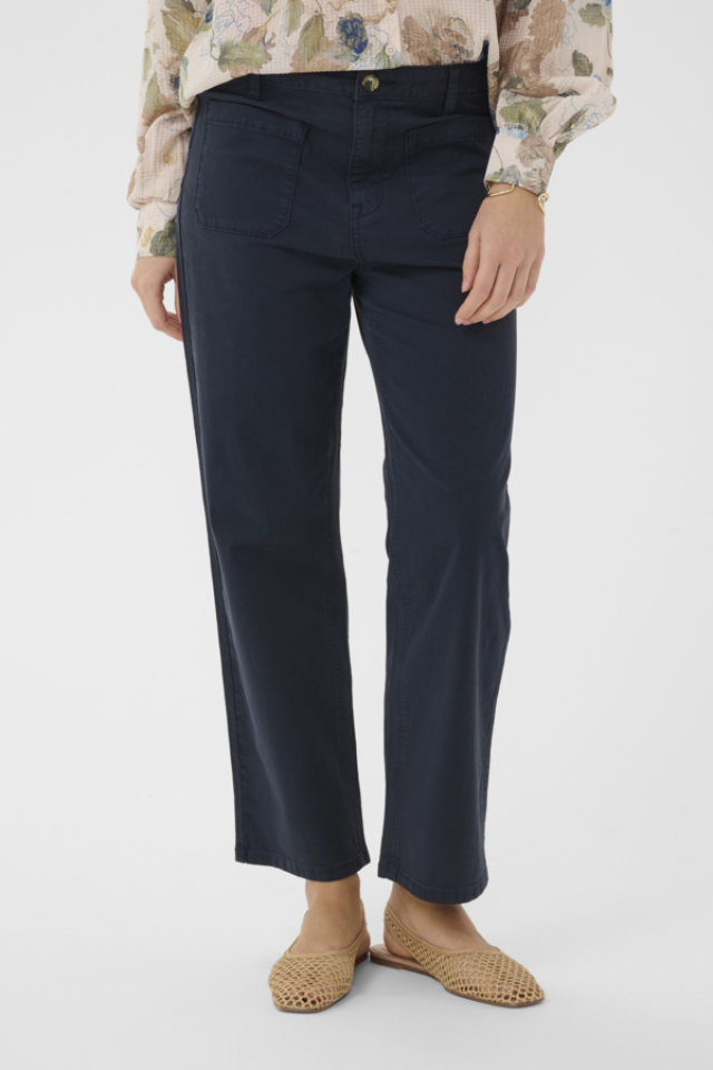 Pantalon 7/8 Berta Audrey fit – CREAM - 10614864 - CREAM Pantalon 7/8 Berta Audrey fit – CREAM - 10614864 - CREAM