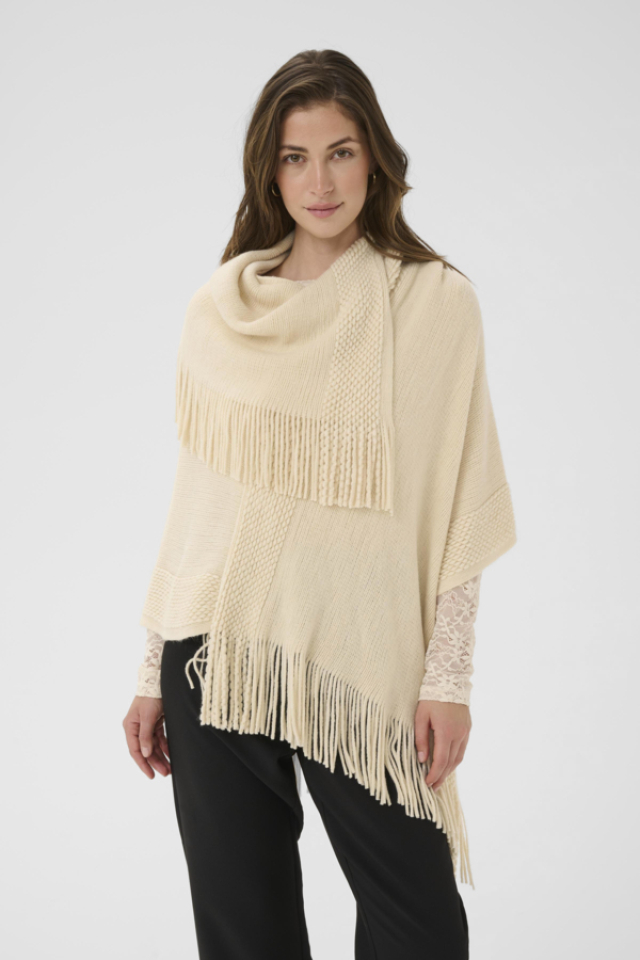 Poncho Sivas - CREAM - 10614279 - CREAM Poncho Sivas - CREAM - 10614279 - CREAM
