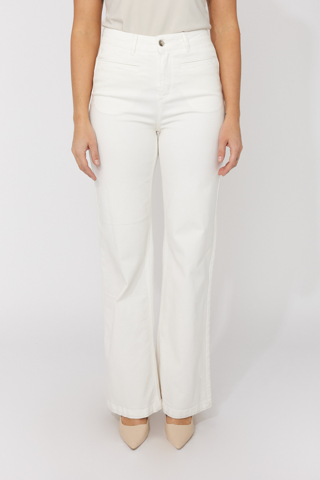 Pantalon Évasé Taille Mi-Haute – FRANK LYMAN - 266597 - Frank Lyman Pantalon Évasé Taille Mi-Haute – FRANK LYMAN - 266597 - Frank Lyman
