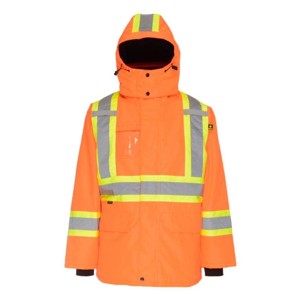 Manteau d'hiver Xtrem Endura de Kosto à haute visibilité certifié CSA - KOSTO - VMK655 - Kosto Manteau d'hiver Xtrem Endura de Kosto à haute visibilité certifié CSA - KOSTO - VMK655 - Kosto