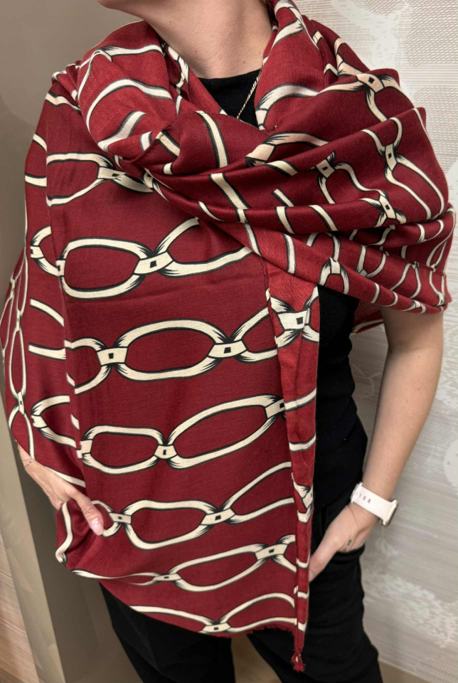 Écharpe légère à motif – LES NANAS - 10365-360 - Les Nanas Écharpe légère à motif – LES NANAS - 10365-360 - Les Nanas