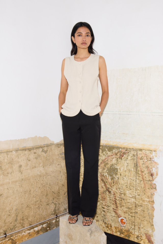 Pantalon Lexi Flare - ICHI  Pantalon Lexi Flare - ICHI