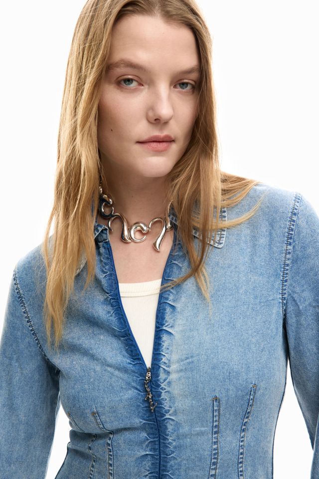 Robe Jean Ajustée – DESIGUAL Robe Jean Ajustée – DESIGUAL