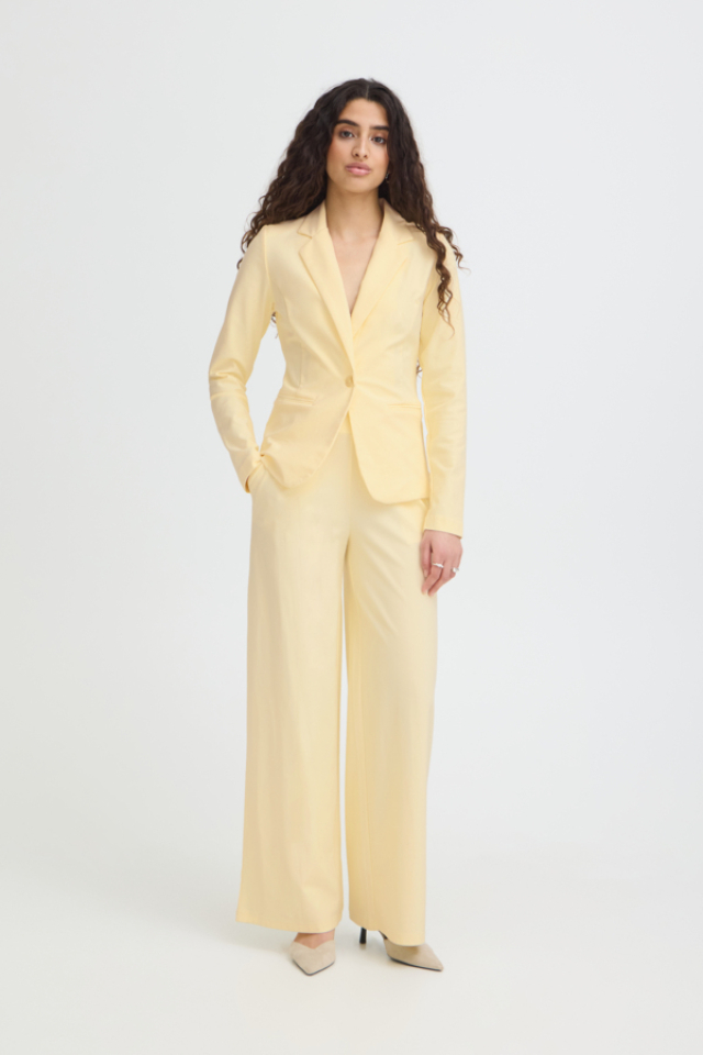 Pantalon Kate en denim essentiel – ICHI Pantalon Kate en denim essentiel – ICHI