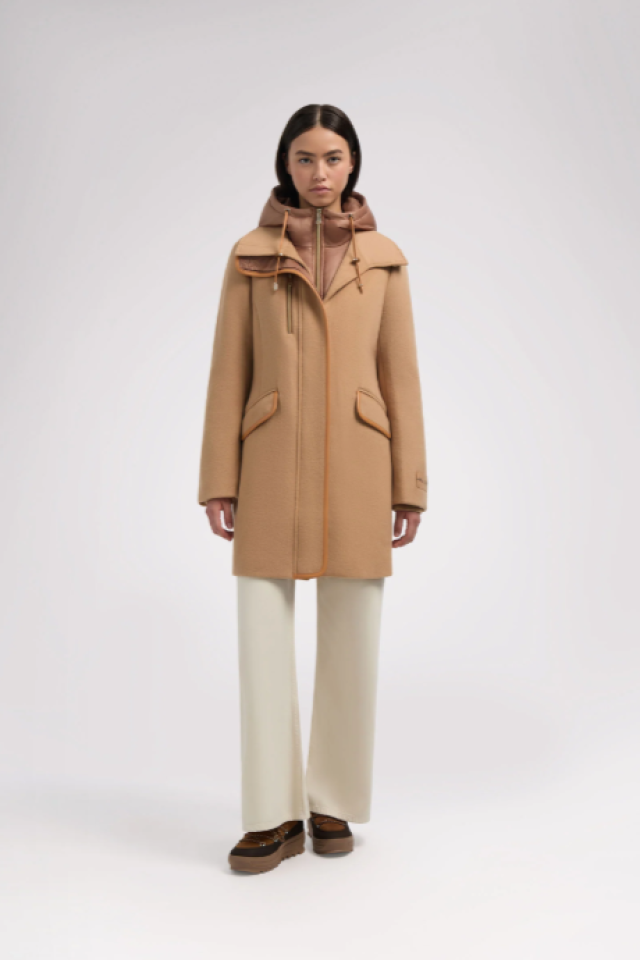 Manteau mi-long en laine Celeste – PAJAR - P2N613F5WO - PAJAR Manteau mi-long en laine Celeste – PAJAR - P2N613F5WO - PAJAR