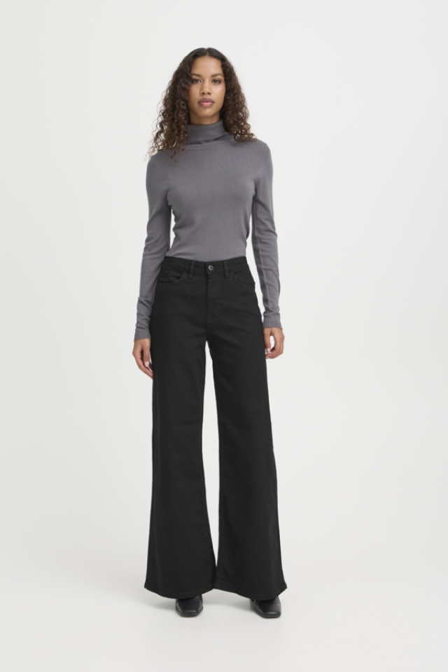 Jean coupe ample Twiggy – ICHI - 20119022 - ICHI Jean coupe ample Twiggy – ICHI - 20119022 - ICHI