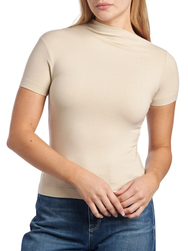 Top Damiana à encolure asymétrique – GUESS - W6RP16KD012 - Guess Top Damiana à encolure asymétrique – GUESS - W6RP16KD012 - Guess