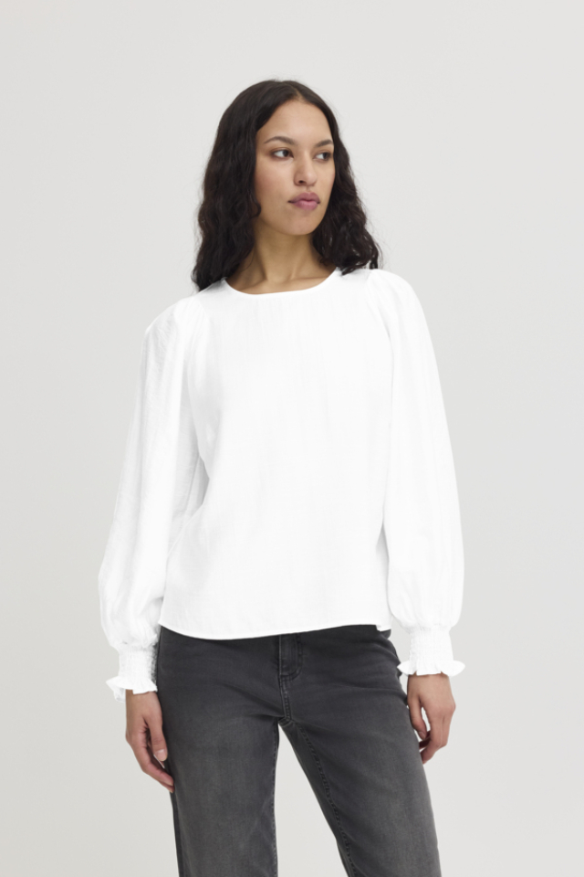 Blouse Wilma manches longues – ICHI - 20123703 - ICHI Blouse Wilma manches longues – ICHI - 20123703 - ICHI