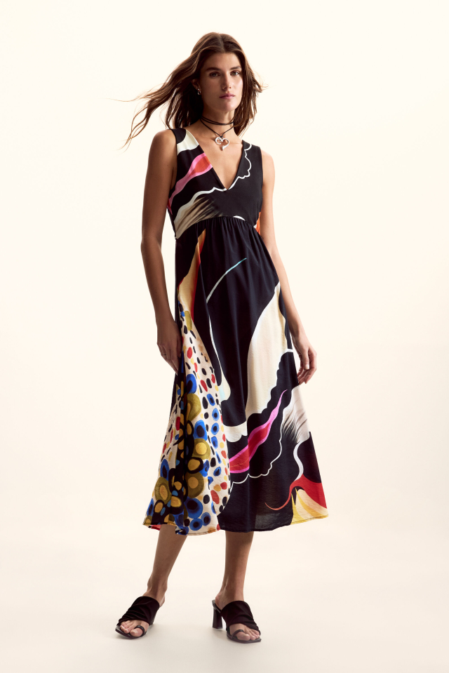 Robe Lacroix Signature – DESIGUAL - 26SWVW60 - Desigual Robe Lacroix Signature – DESIGUAL - 26SWVW60 - Desigual