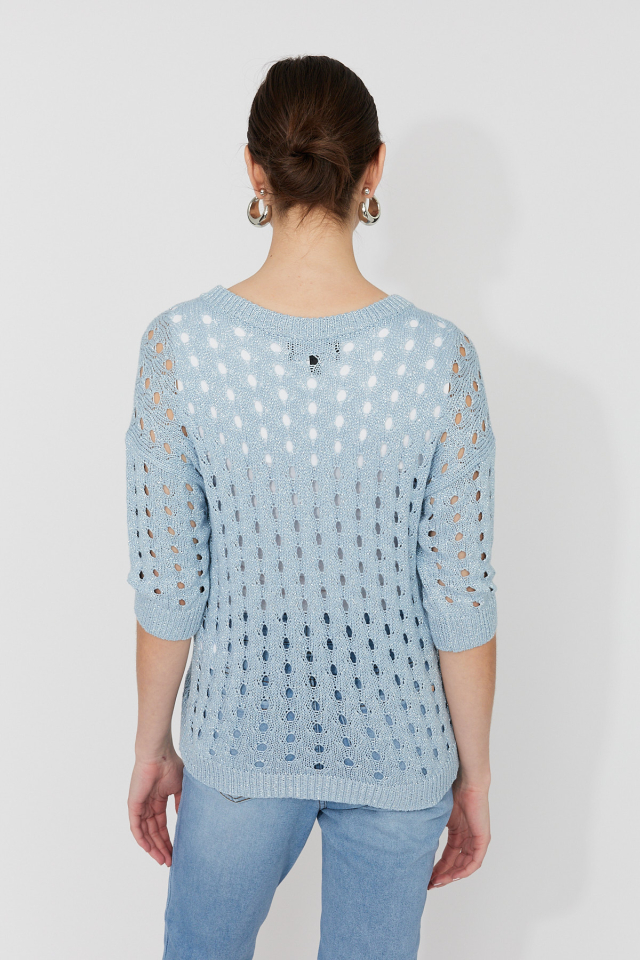 Pull tricot léger confortable – FRANK LYMAN Pull tricot léger confortable – FRANK LYMAN