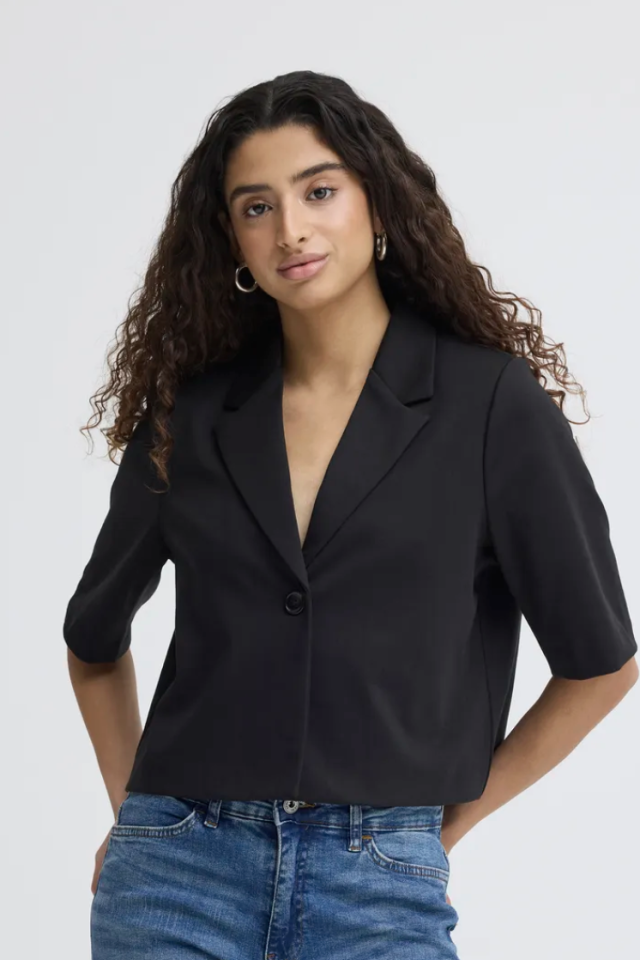 Veston à manches courtes Kate - ICHI - 20123679 - ICHI Veston à manches courtes Kate - ICHI - 20123679 - ICHI