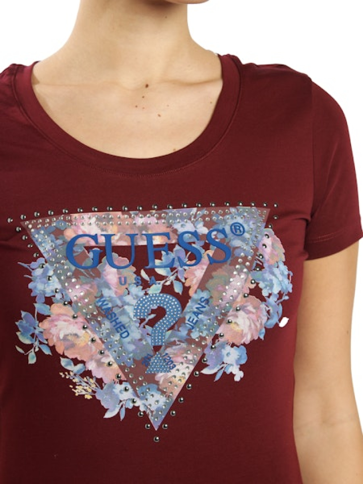 T-shirt Triangle Peony – GUESS T-shirt Triangle Peony – GUESS