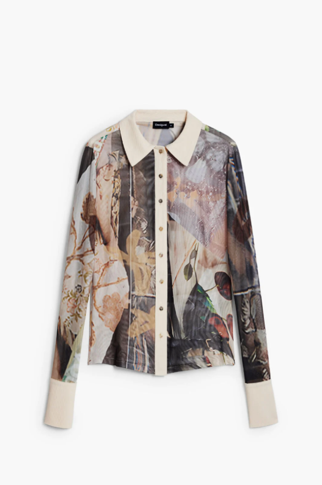 Chemisier imprimé – DESIGUAL Chemisier imprimé – DESIGUAL