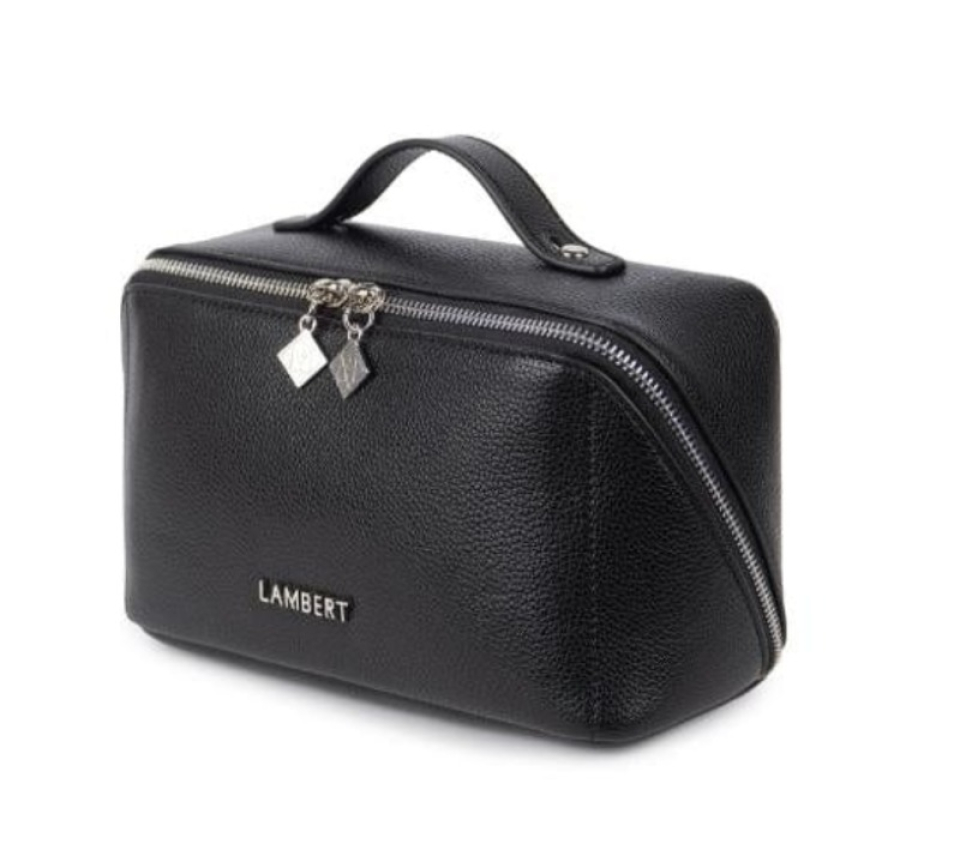 Trousse à maquillage en cuir Vegan - LAMBERT Trousse à maquillage en cuir Vegan - LAMBERT