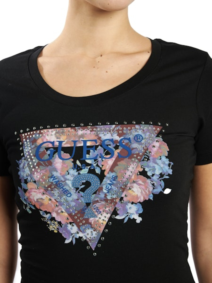 T-shirt Triangle Peony – GUESS T-shirt Triangle Peony – GUESS