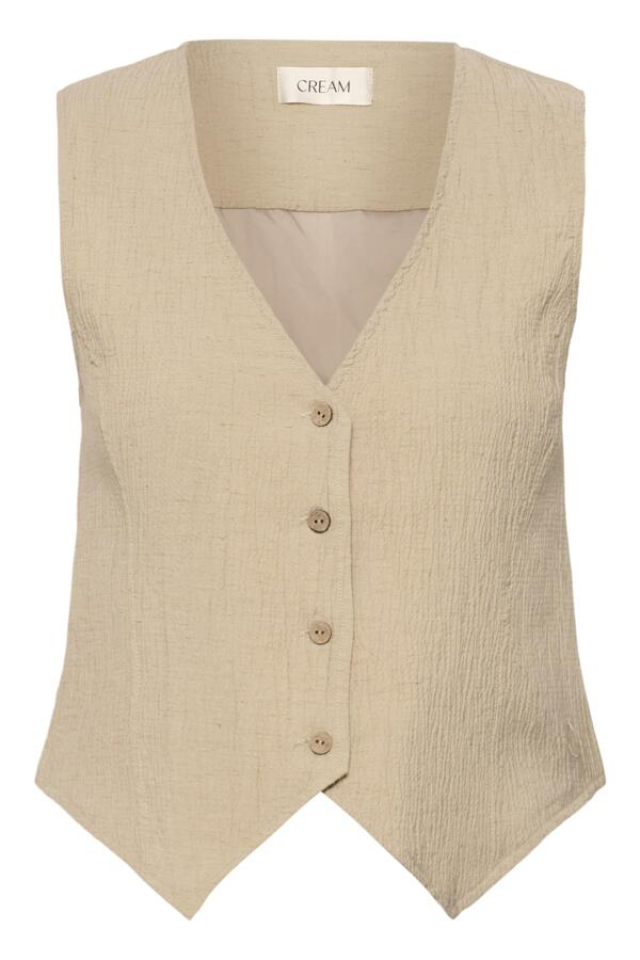 Veston sans manches Alva – CREAM Veston sans manches Alva – CREAM
