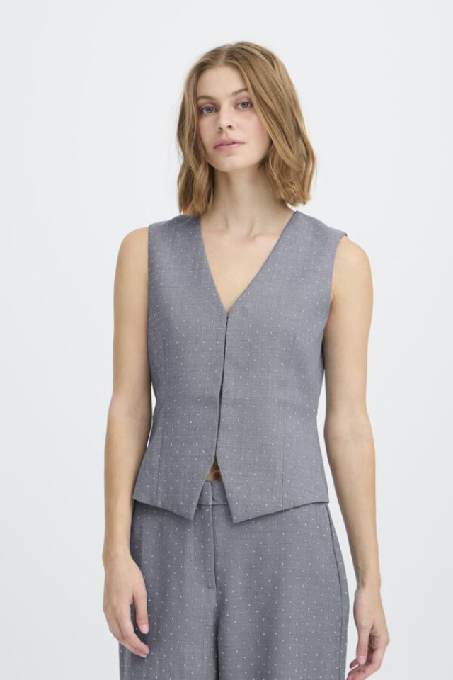 Veston sans manches Eztola – ICHI - 20124703 - ICHI Veston sans manches Eztola – ICHI - 20124703 - ICHI