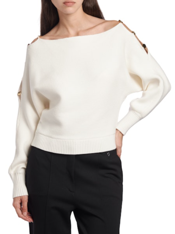 Pull décoré de perles Jamia – GUESS - W6RR09Z2ZK2 - Guess Pull décoré de perles Jamia – GUESS - W6RR09Z2ZK2 - Guess