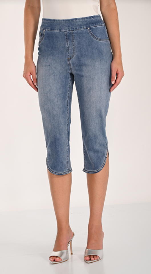 Capri en denim premium – Frank Lyman - 261606 - Frank Lyman Capri en denim premium – Frank Lyman - 261606 - Frank Lyman