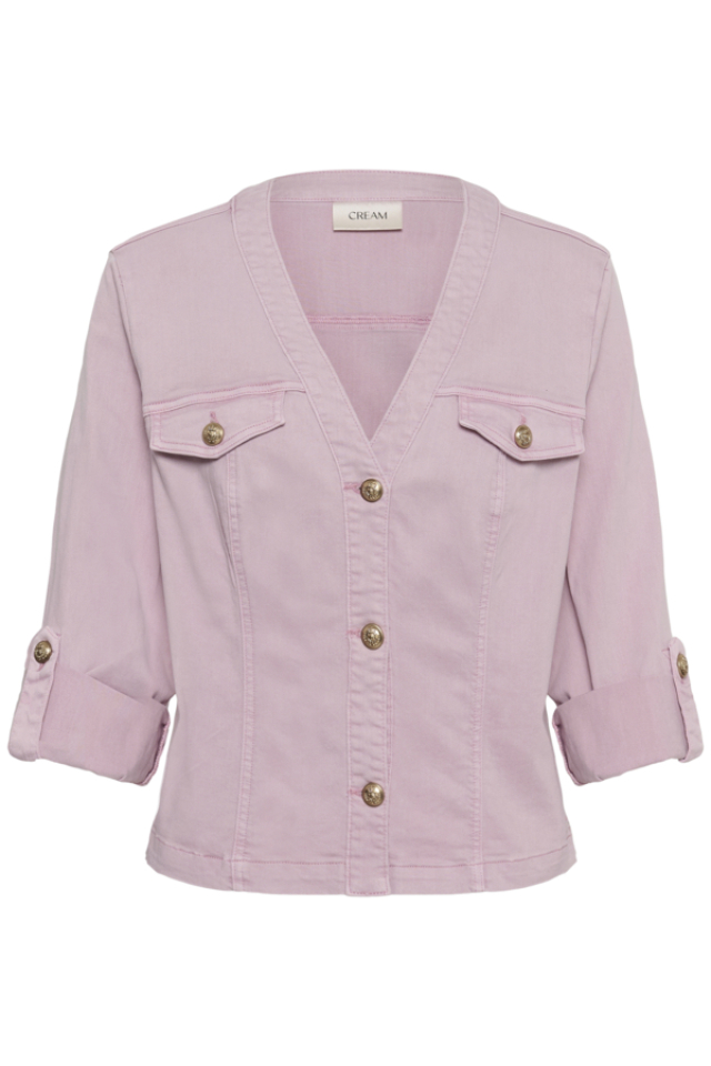 Veste en twill Visti – CREAM Veste en twill Visti – CREAM