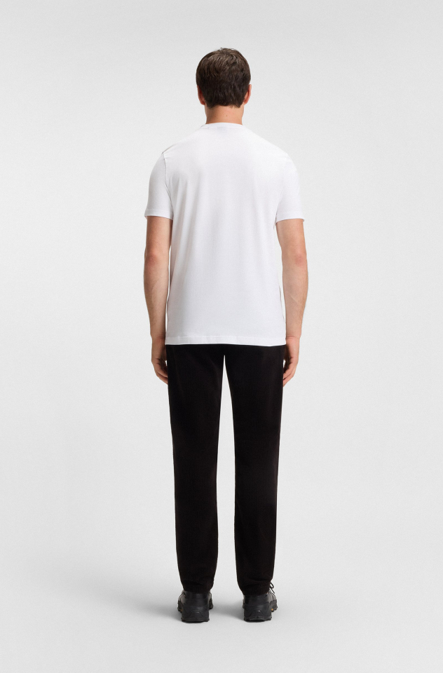 T-shirt en jersey de coton avec logo - HUGO BOSS T-shirt en jersey de coton avec logo - HUGO BOSS