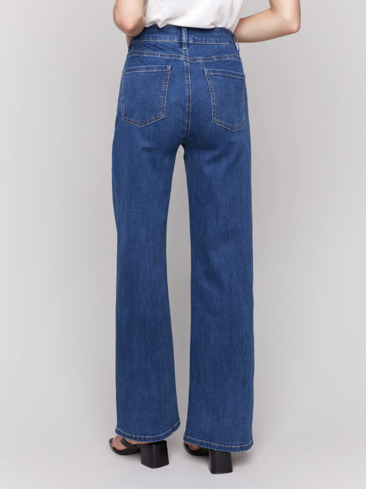 Jean à jambe large Chloe - CHARLIE B Jean à jambe large Chloe - CHARLIE B