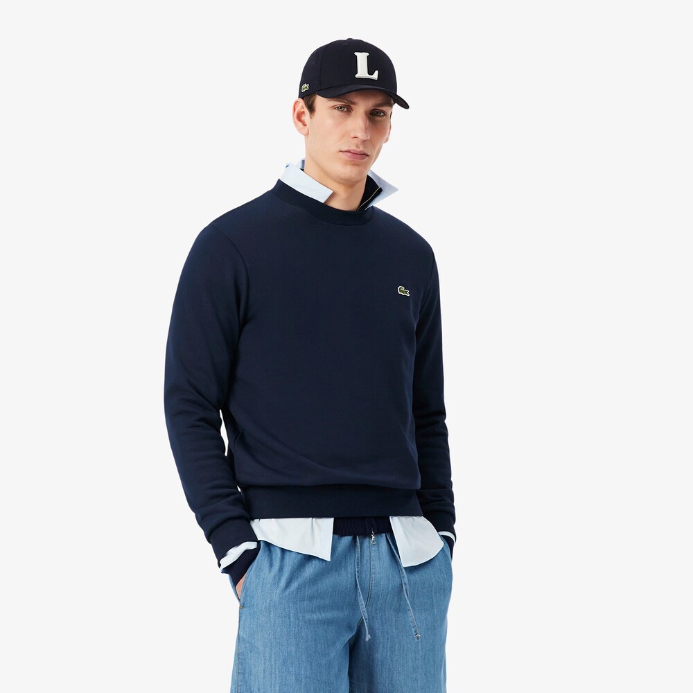 Sweat molleton coupe régulière – LACOSTE - SH9801-166 - LACOSTE