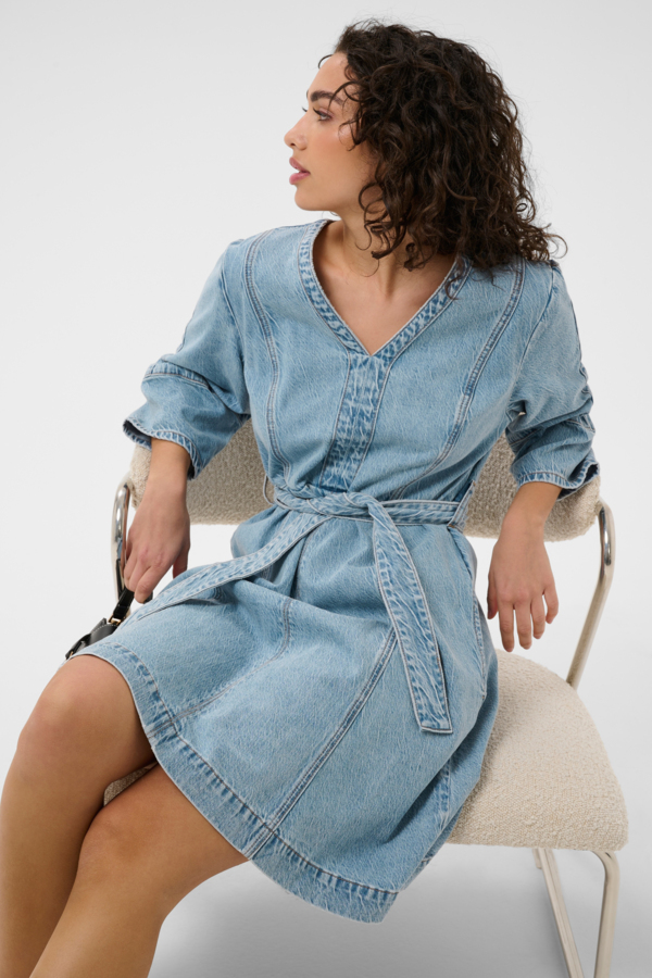 Robe en denim Jordi – KAFFE