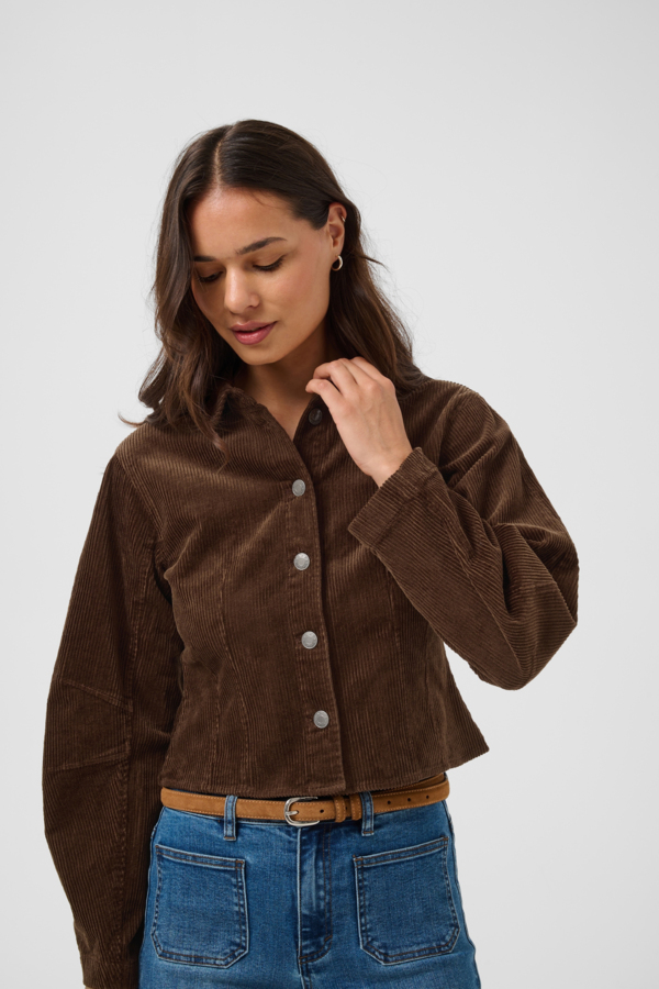 Chemise en velours côtelé Sella – KAFFE