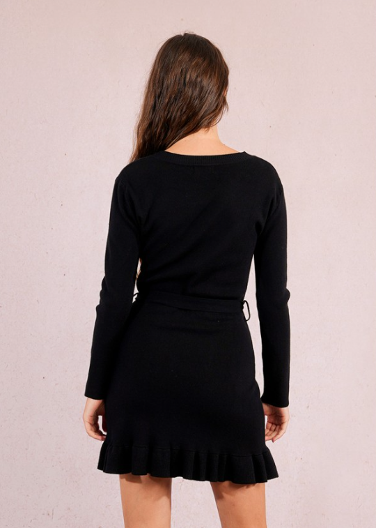 Robe courte à ceinture – MOLLY BRACKEN