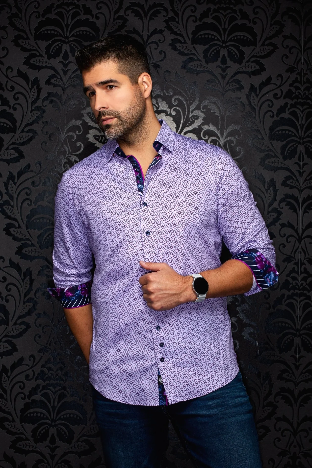 Chemise élégante Nelumbo – AU NOIR - NELUMBO - AU NOIR
