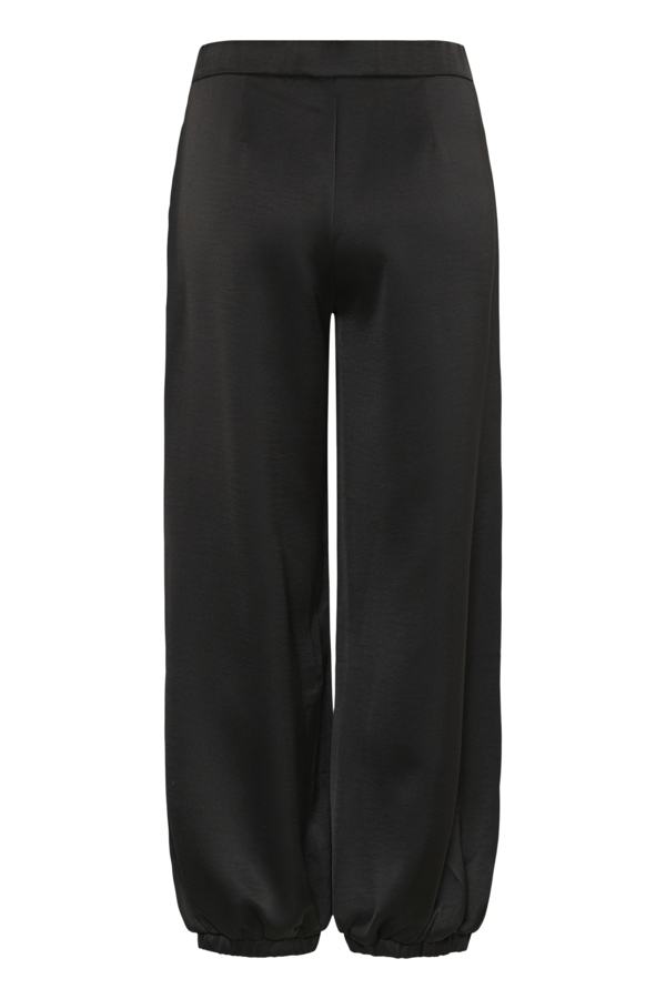 Pantalon satiné à coupe ballon Cocamia – CREAM