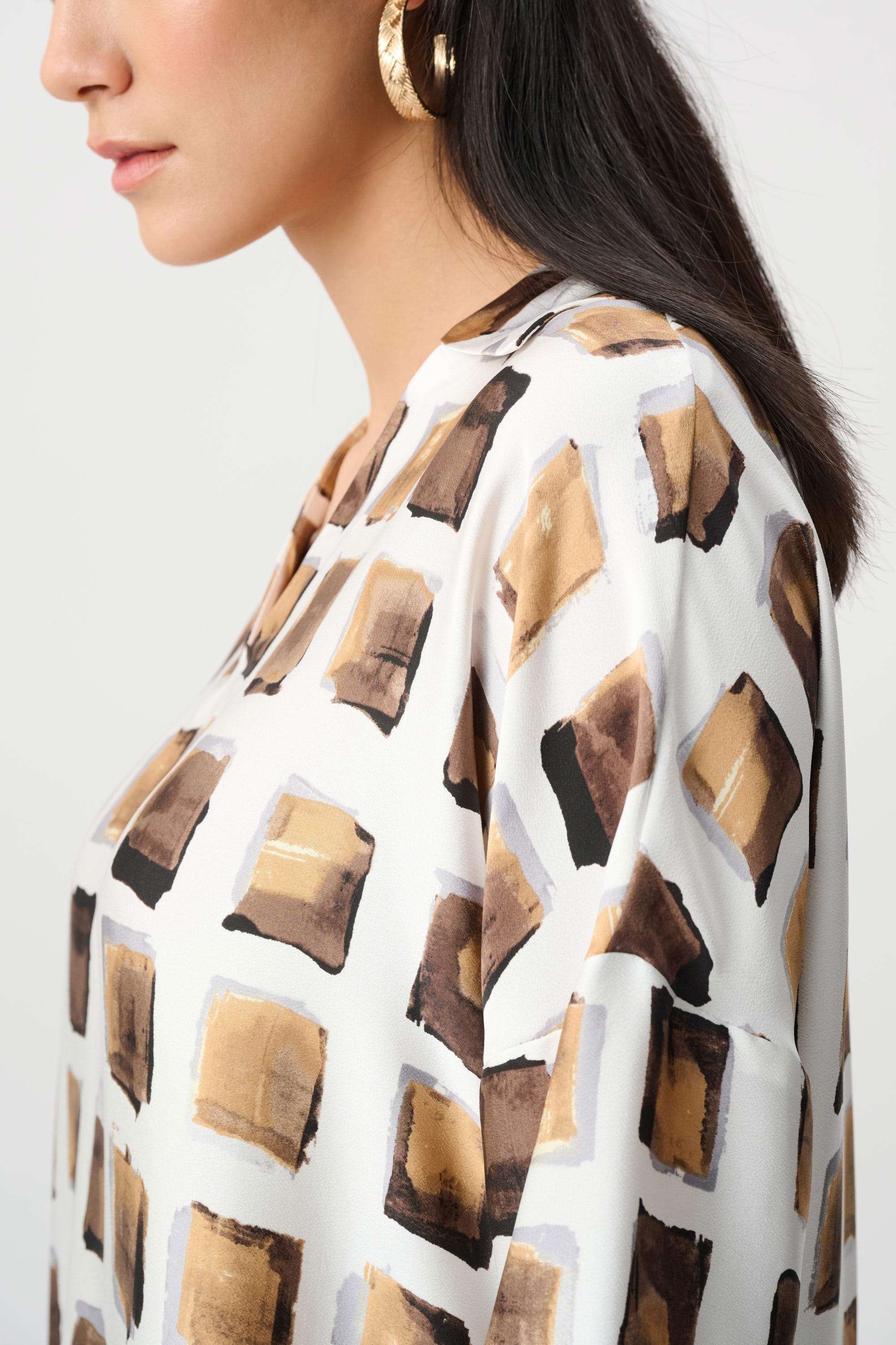 Haut boxy en satin – JOSEPH RIBKOFF